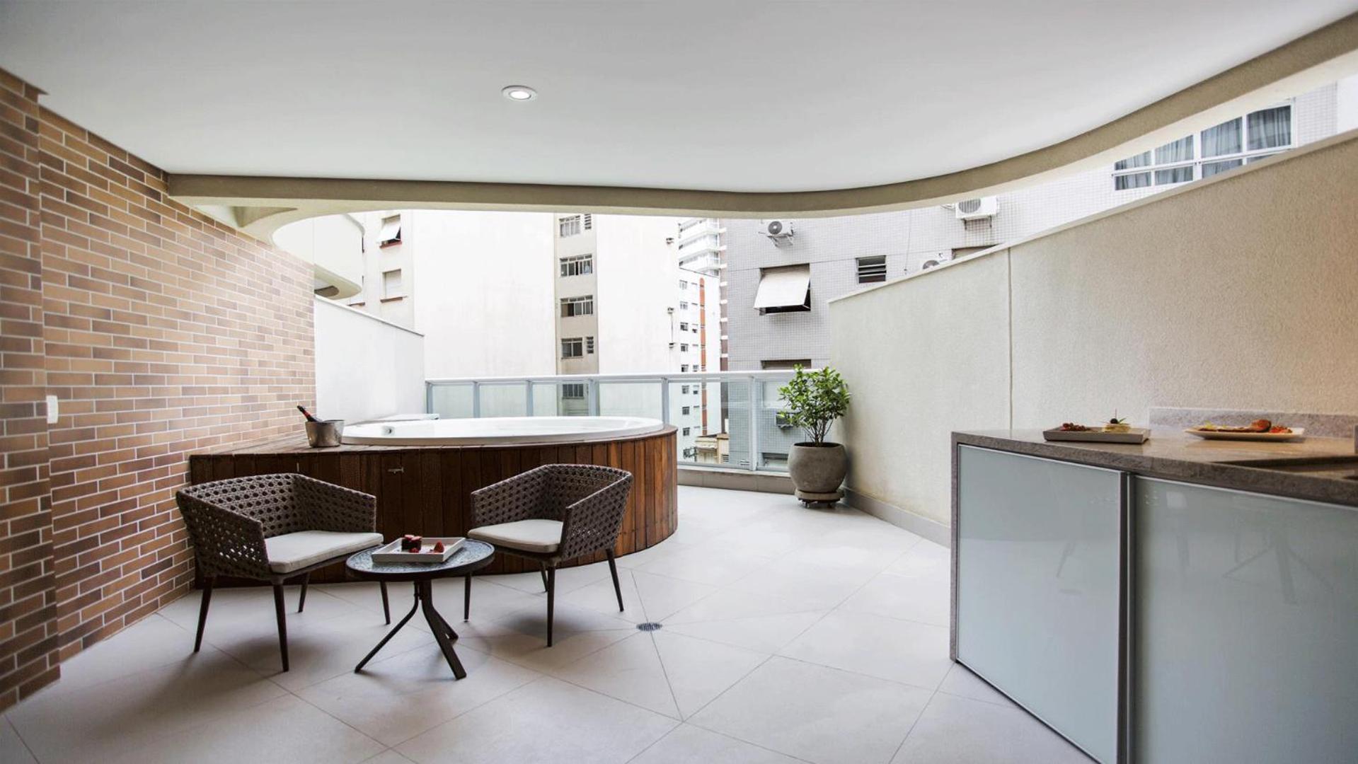 Residencial Estanconfor Santos Lejlighed Eksteriør billede